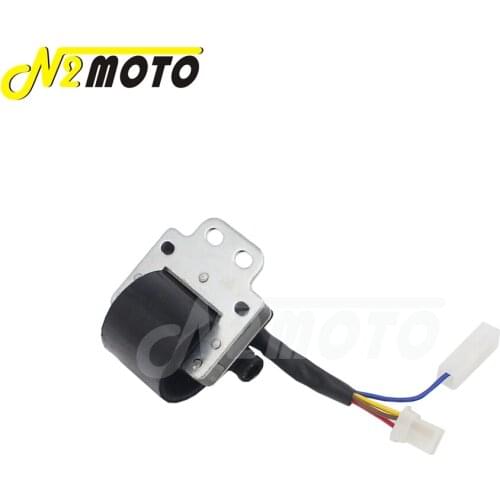 1 x Ignition Coil Zündspule 9522 For Powerdynamo ES175 ES250 ES175 ES300 TS250 Motorcycle Electric Ignition Replacement Part
