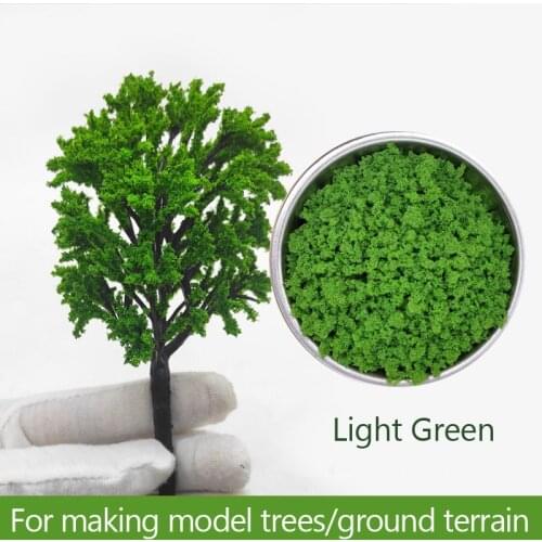 100g/1000ml 3-5mm Coarse Ground Foam,model tree foliage,scale model building materials miniature tree models DIY hademade layout