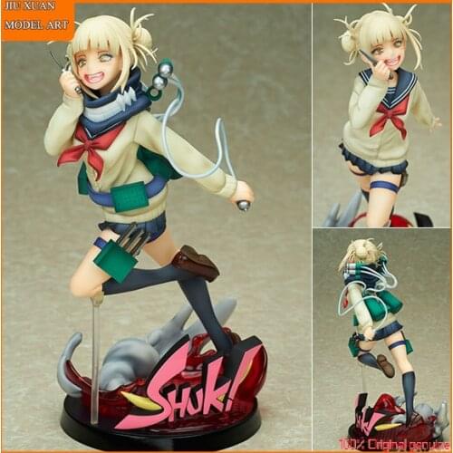 100% Original: Anime My Hero Academia Himiko Toga 21cm PVC Action Figure Anime Figure Model Toys Figure Collection Doll Gift