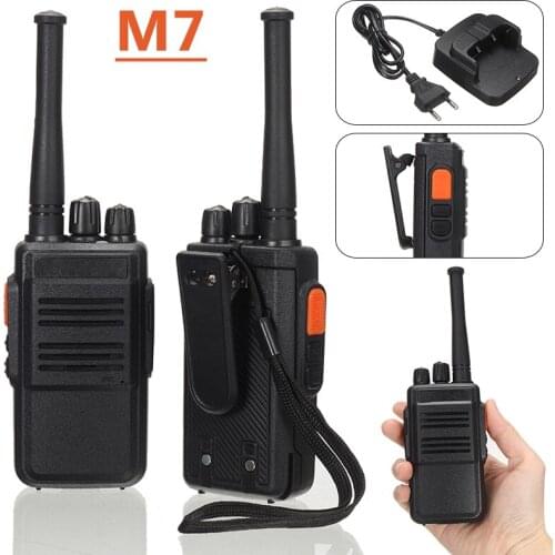 2pcs Mini Walkie Talkie 2-Way Radio Long Range 16CH 400-470MHz Portable Hunting Camping Supplies Professional CB Radio Station