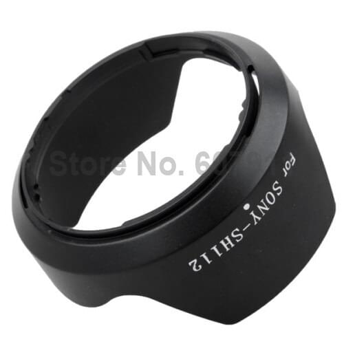 2PCS SH-112 Lens Hood For Sony E 3.5-5.6/ 18-55 2.8/ 16 NEX-3 NEX-5
