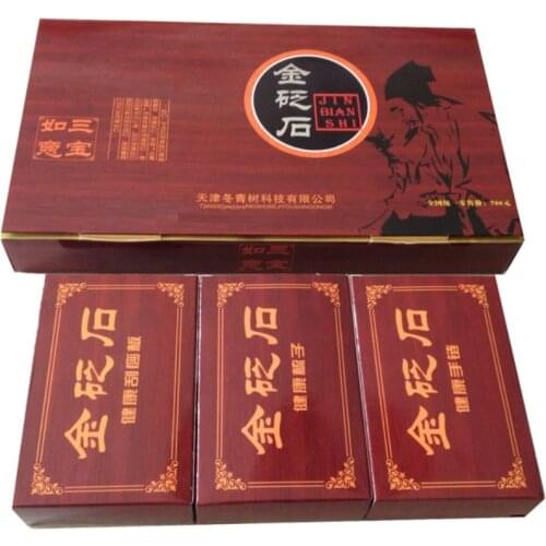 3pcs Bian-Stone Tool: Guasha Blade + Comb + Bracelet for acupuncture points massage and Guasha