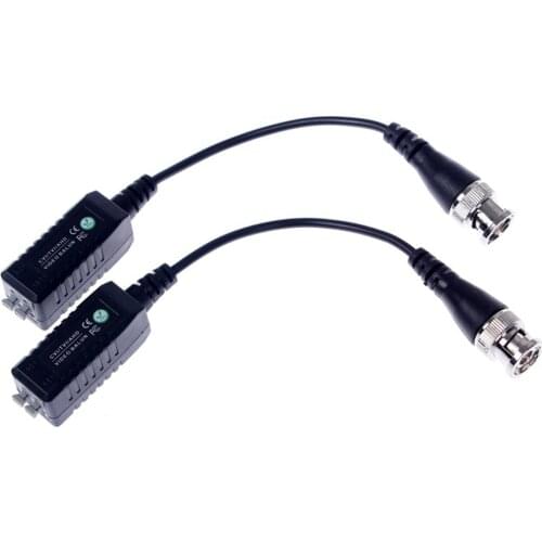 5Pairs CCTV Video Balun Transceiver HD-CVI TVI AHD Passive Video Balun 1 Channel CCTV BNC For AHD TVI CVI 1080P 720P