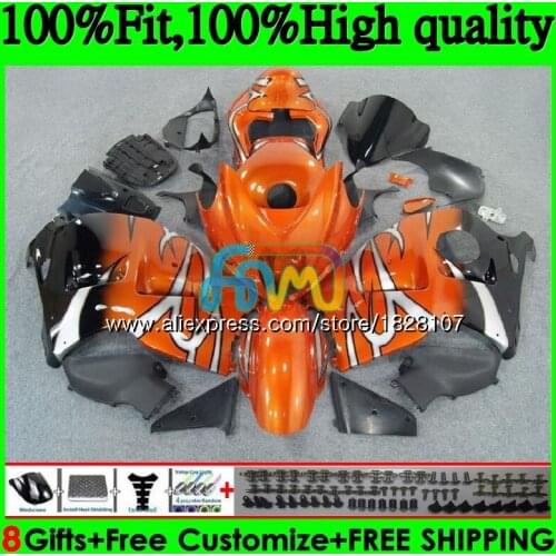 Injection For SUZUKI Hayabusa GSXR 1300 GSXR-1300 Hot orange 57BS.253 GSXR1300 08 13 14 15 16 2008 2013 2014 2015 2016 Fairing