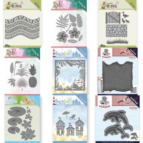 CH 2020 New Arrival Lotus leaf Metal Cutting Die 3D DIY Scrapbooking Carbon Sharp Craft Die Photo Invitation Cards Decor