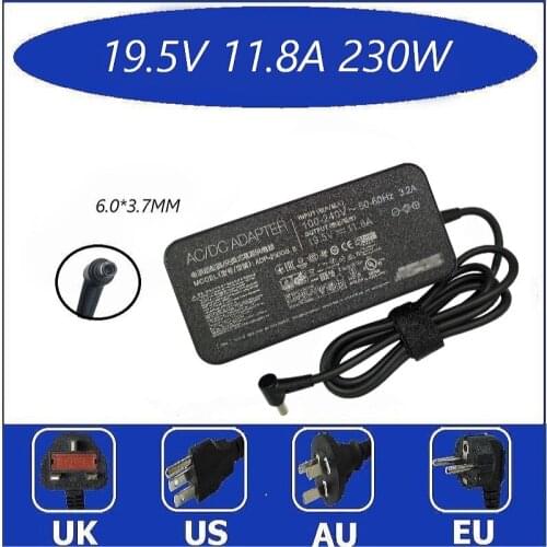 New For Asus Adapter 19.5V 11.8A 230W 6.0*3.7mm ADP-230GB B AC Power Charger For ASUS ROG Strix G531GV-DB76 Laptop