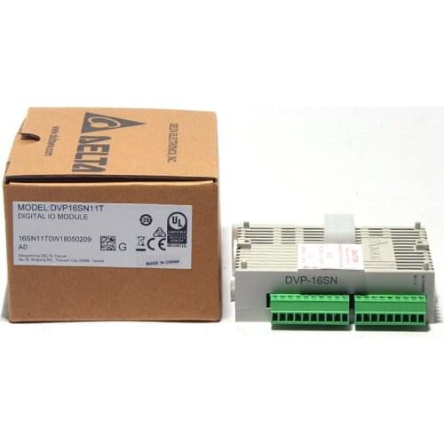 New DVP16SN11T Delta PLC SS Series Expansion module Mask Making Machine Material