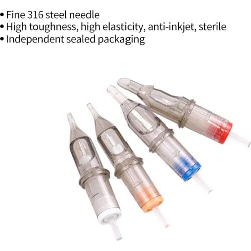 10PCS Disposable Electric Dr.Pen Needles For Auto Microneedle Tattoo Needles Micro Nano Needle Tip 5M1/7M1/9M1/11M1/13M1/15M1