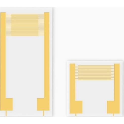 PET Flexible Interdigital Electrode Transparent Substrate for Flexible Wearable Electronics