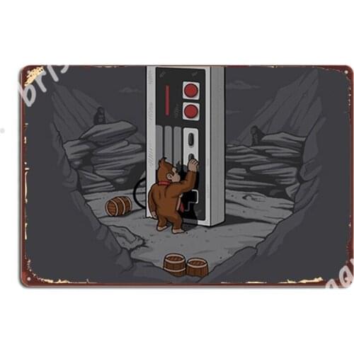 Dawn Of Gaming Metal Signs Mural Painting Club Party Bar Cave Design Tin sign Posters