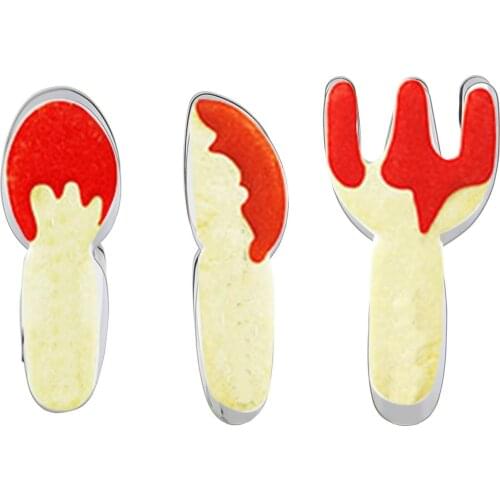 DIY Cutlery Cake Cutter Slicer Mold Creative Biscuits Bread Cake Slicer Cutting Fixator Layer Kitchen Baking Cooking Accessories