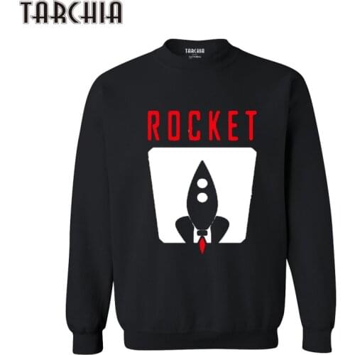 TARCHIA 2021 Rocket Hoodies Sweatshirt Personalized Graphics Various Men Boy Casual Parental Survetement Homme Fashion Male