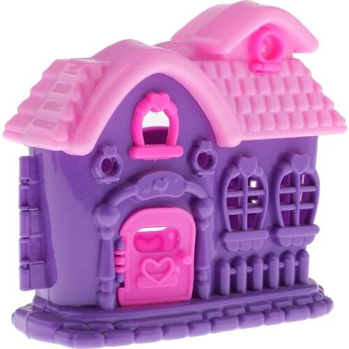 Fairy Dolls Villa for Kelly Furniture Bulding Dollhouse Accs Kid Toys