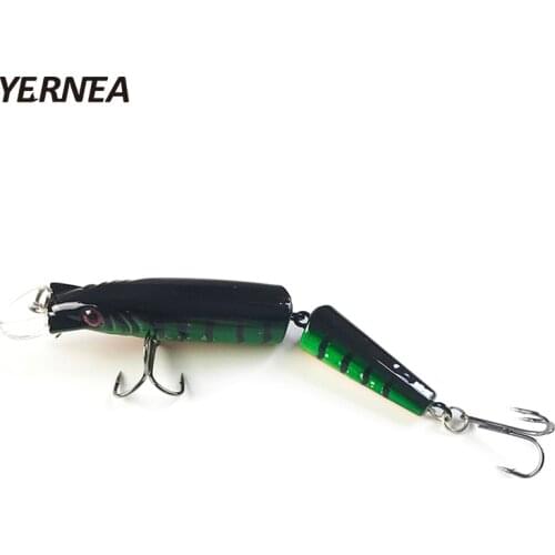 Yernea 1pcs Fishing Lures Swimbait Crankbait Hard Bait 5Colors Fishing Wobbler Fishing Tackle Isca Artificial Lures Pesca Lure
