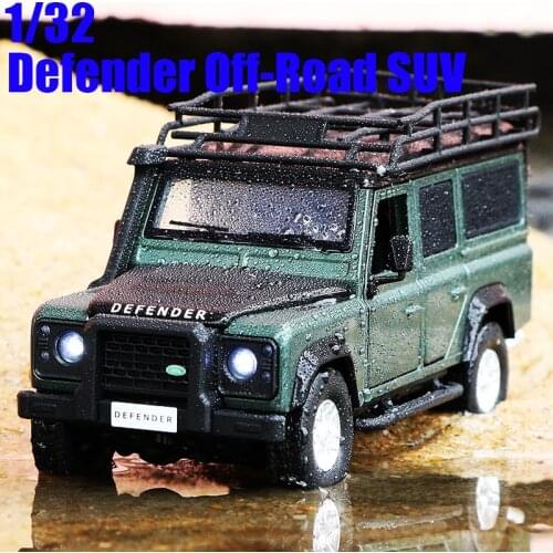 1:32 Defender Off-Road SUV Vehicle Alloy Car Model Die Casts Toy Vehicles Car Model For Kids Gift Free Shipping