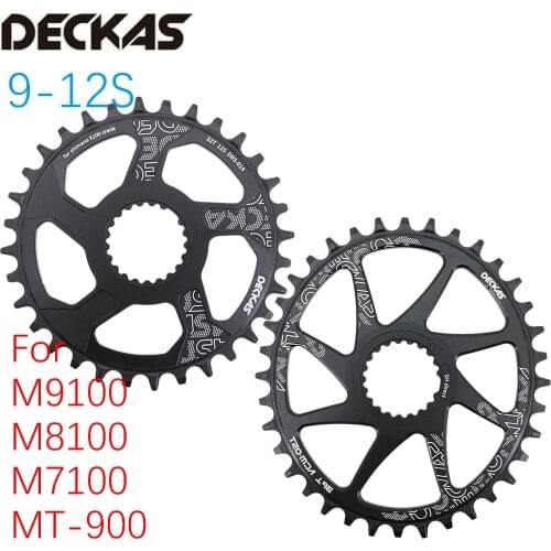 Deckas Chainring Round for m9100 m8100 m7100 12s Shimano 32 34 36 38T 12 speed Direct Mount Chainwheel mt 900 9100 8100 7100