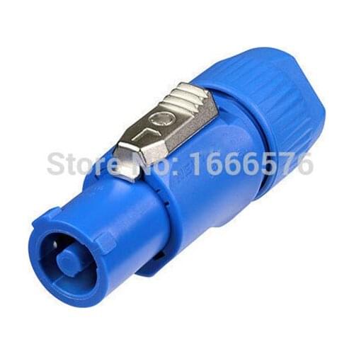 100 pcs / lot Copy high quality NAC3FCA 3 Pole PowerCON Cable Connector