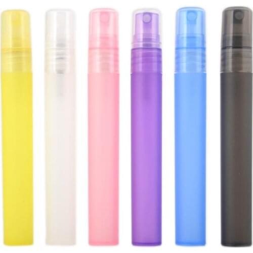 1000pcs 10ml Portable Atomiser Plastic Bottle Perfume Spray Makeup Bottle Empty cosmetic packaging SN362