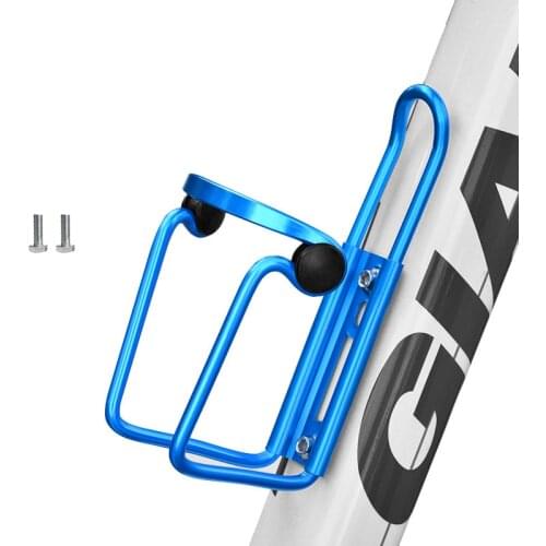 2 Pcs/Pack Bicycle Water Bottle Holder Aluminum Alloy Mountain Road Bike Bottle Cage Bracket Cycling Water Cup Rack Accessories