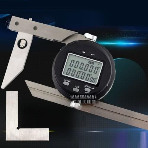 360 degree digital stainless steel electric protractor IP54 water proof universal woodworker meter goniometer angle square gauge