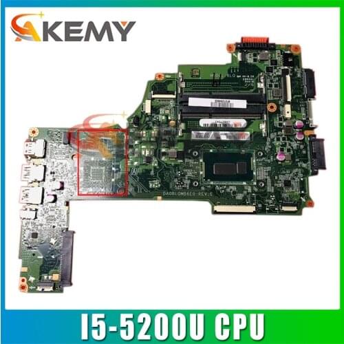 Akemy For Toshiba Satellite C55 S55 C55-C Laptop Motherboard SR23Y I5-5200U CPU A000388580 DA0BLQMB6E0 MAIN BOARD