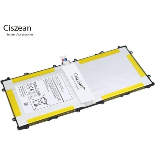 Ciszean 1x 3.75V 9000mAh P8110 SP3496A8H Battery For Samsung Google Nexus 10 GT-P8110 P8110 HA32ARB Table Batteria Battereis