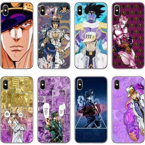 JOJO 39 s Bizarre Adventure Accessories Phone Case For Huawei P30 P20 Pro P10 P9 P8 Lite Y5 Y6 Y7 Y9 P Smart Plus 2018 2019