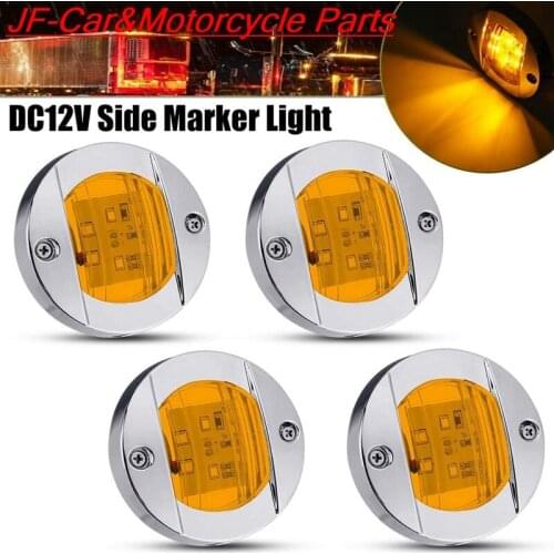 DC 12V LED Car Marine Boat Transom Stern Light Round Cold White LED Tail Lamp Waterproof Yacht Lights Auto Turn Light Parts