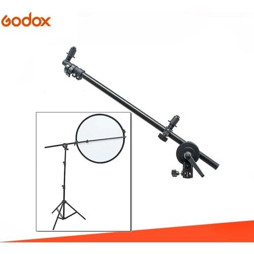 PRO Studio Photo Holder Bracket Swivel Head Reflector Disc Arm Support 26"-67"