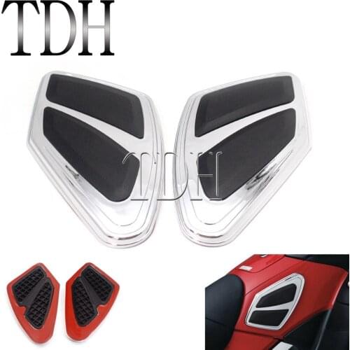For Honda Goldwing GL1800 GL 1800 F6B 12-17 Motorcycle 2X Gas Fuel Tank Sticker Protector Knee Tank Pad Panel Fairing Side Cover
