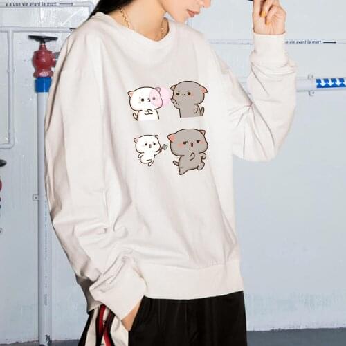 Kpop Hoodie Jacket Women Harajuku Sweatshirt for Girls Solid Color Thin Cotton Sports Street Cute Hoodies Loose Youth Wild Coat