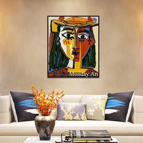 Canvas Painting Wall Picture Picasso Nordic Abstract Hope Living Room Modernism Art Unique Decoration Home arts for Wall Decor