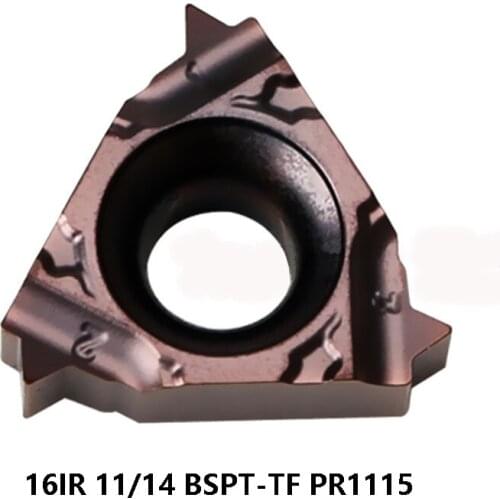 Original Turning Tool 16IR 11BSPT 14BSPT 16IR11BSPT-TF 16IR14BSPT-TF PR1115 Carbide Inserts Lathe Cutter CNC