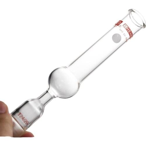 Straight Glass Drying Tube Adapter Joints 24/29 Ground Joint