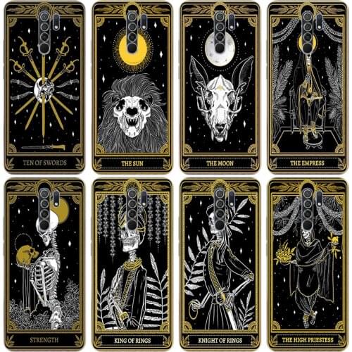 Hot The Marigold Tarot Silicone Case for Xiaomi Redmi Note 9 Pro Max 9S 8T 8 8A 9 9A T 9C K30 Ultra K30i 10X Pro 5G Soft Cover