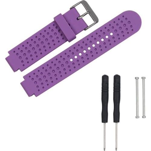 Silicone Wrist Strap Watch Band for Garmin Forerunner 220 230 235 630 620 735 Approach S20 S6 S5 GPS Sport Smart Watch