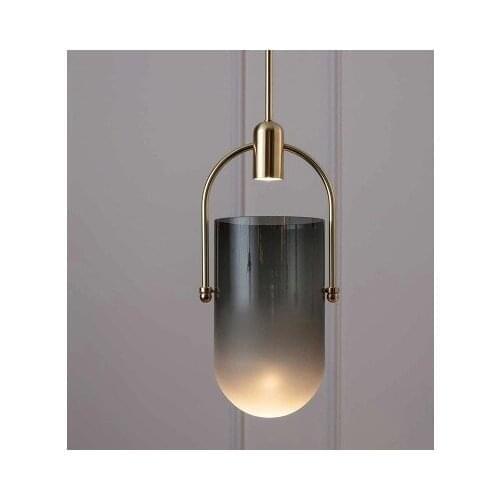 Nordic led glass ball chandelier hanging lamp kitchen dining bar pendant lamp pendant lights living room dining room bedroom