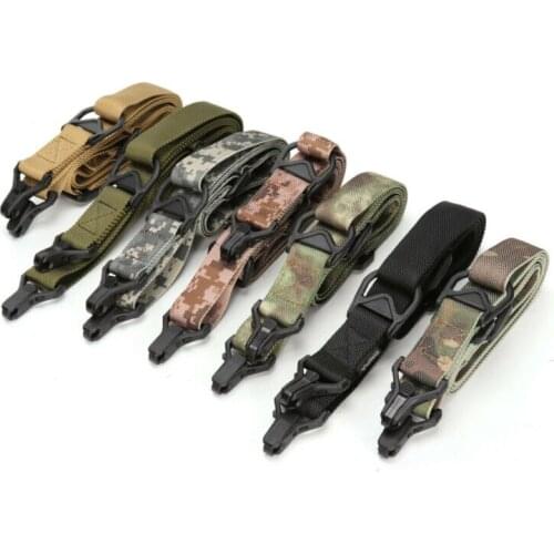 Tactical strap with mission rope function double point function strap