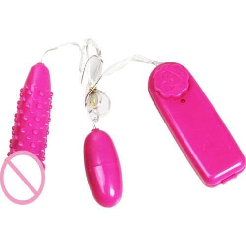 Vibrating dildo double Jump Eggs Sex Toys masturbation Bullet Vibrator Clit G Spot Clitoris Stimulators For Women Sex Products