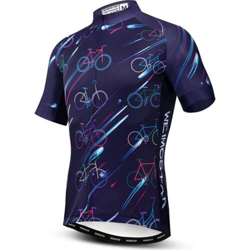 Weimostar 2021 Mens Cycling Jersey Short Sleeve MTB Bike Jersey Pro Team Cycling Shirt Road Racing Sport Bicycle Clothing Man
