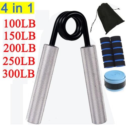 100-300LBS Aluminum Heavy Hand Grips Carpal Strengthen Expander Fitness Forearm Arms Muscle Finger Gripper Trainer Strength