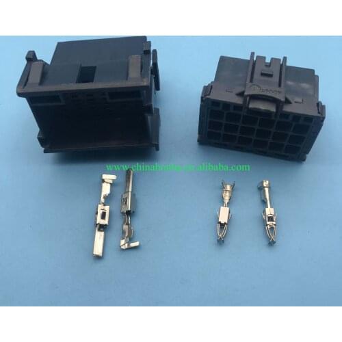 18pin connector 1-967629-1 8-968974-1 Housing Receptacle AMP 2.8 Series Socket ContactsHeadlights horn plug high current sheath