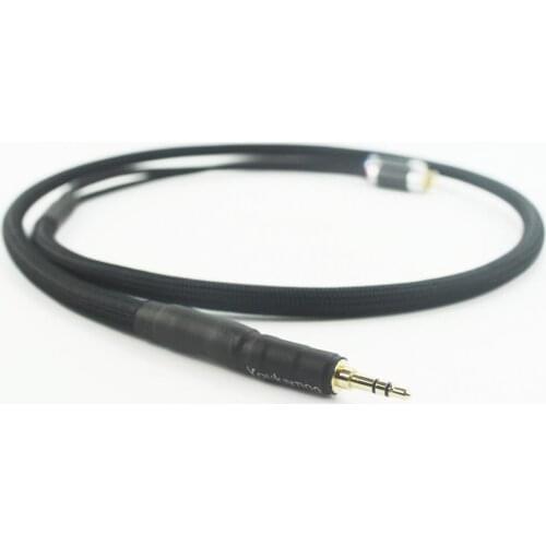 3.5mm to RCA Headphone Audio Headphone Silver Plated Adapter Cable 3 FT 1M