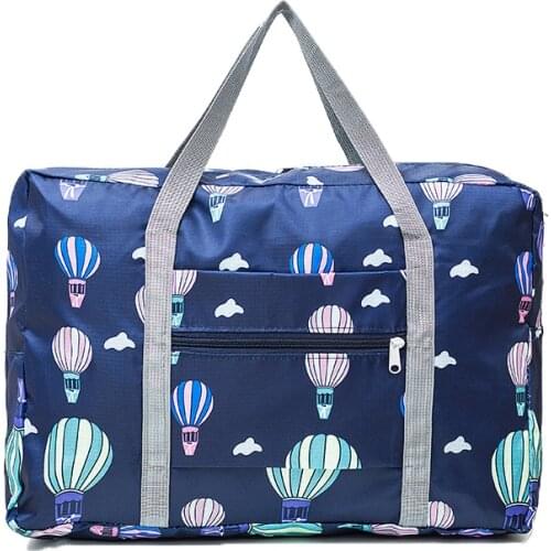 8PCS / LOT High-Capacity Waterproof Folding Travel Bag Shopping One-Shoulder Bag Luggage Storage Bag