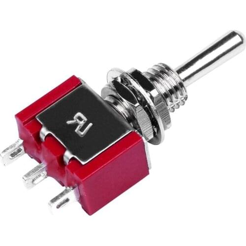 Promotion! 2 Pcs AC 250V 2A 120V 5A SPDT On/Off/On 3 Position Momentary Toggle Switch