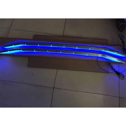 For ALPHARD VELLFIRE 20 series Plating Strip Bumper Decorative Strip With led