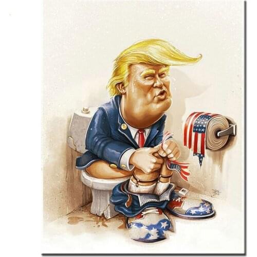 DIY 5D Diamond Mosaic Set All Diamond Cross Stitch Cartoon Seat Toilet Diamond Embroidery Home Decoration