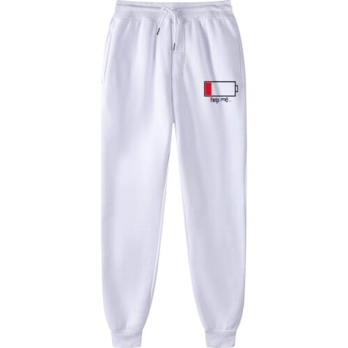 Ms Joggers Brand Woman Trousers Casual Pants Sweatpants Jogger Low power help me print Fitness Workout Running Sporting Clothing