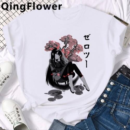 Anime Darling in the Franxx tshirt t-shirt male graphic tees 2021 ulzzang tumblr streetwear t shirt tshirt tumblr couple clothes