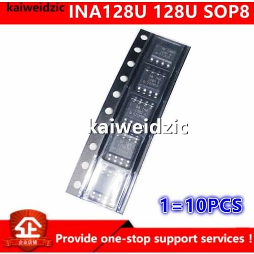Kaiweikdic New imported original INA128U INA128UA INA128UK Screen printin 128U Precision instrument amplifier chip